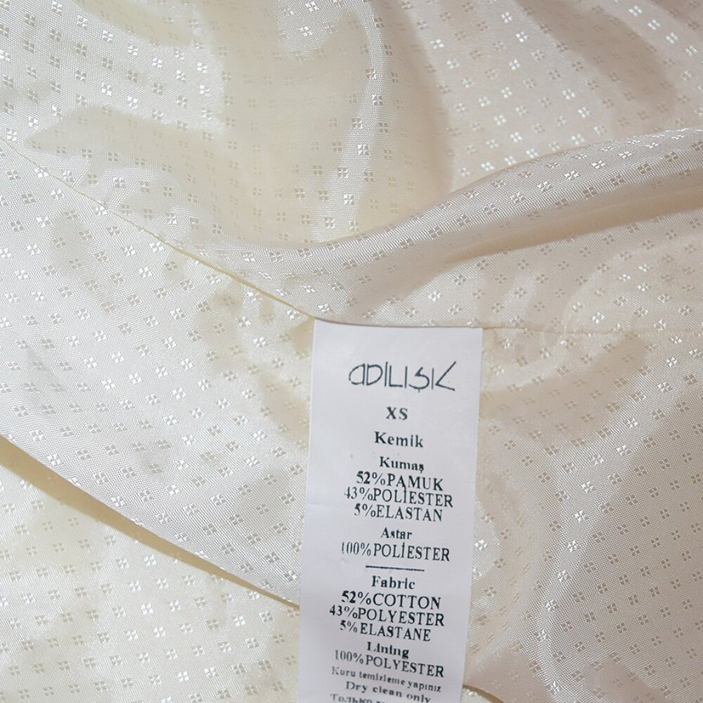 Open Front Cropped Suit Jacket - Picture 15 of 16